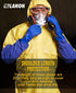 LANON 26" Elbow Length PVC Chemical Resistant Gloves, Heavy-Duty Long Rubber Gloves, Acid, Alkali & Oil Protection, XL...