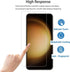 Easy Alignment Frame Designed For Samsung Galaxy S23 5G Tempered Glass Screen Protector 2-Pack Camera Lens Protector Film 2-Pack......