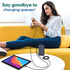 UCEC Dual USB C Cable, 4ft USB A to USB Type C Splitter Charging Cable, 2 in 1 Multi Charging Cable USB C Wire, Braided Nylon USB-C Charger Cable ...