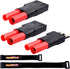 Hobbypark RC Battery Adapter Connector for Traxxas TRX to HXT 4mm Banana Plugs Compatible with Redcat Batteries...