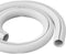 D-Line White 43in Cable Sleeve, Flexible Wire Protector Tubing, Split Electrical Conduit, Plastic PC Cable Management Tube, Cord Sheath, TV Loom T...
