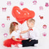 30 Pack Valentine’s Day Sticky Notes Cute Monster Heart Sticky Note Pads 600 Sheets Self Stick Notepad Memo Pads Funny Page Marker School Classroo...