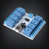 8-Channel 12V USB Relay Board, 8-Channel 12VDC Type-B USB Relay Board Module Controller for Automation Robotics...