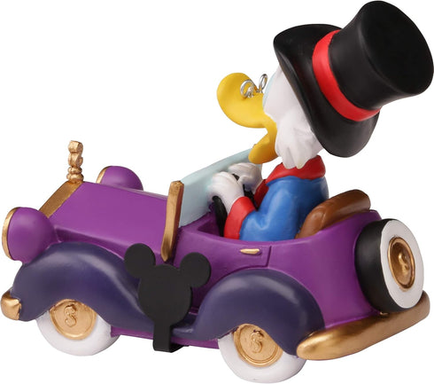 Precious Moments 201706 Disney Collectible Parade Scrooge McDuck Resin/Vinyl Figurine...