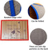 Pet Dog Bamboo Pad, Summer Pet Cat Puppy Portable Washable Mat Cartoons Pattern Mat Cushion Pad Cool Bed Sleeping Mattress Cushions Dogs Seat (Dog...