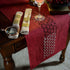 ARTABLE Rectangle Table Runners Fabric Home Garden Table Runner with Well-Trimmed Edge for Picnics Indoor and Outdoor Dining Holiday Long Tables (...