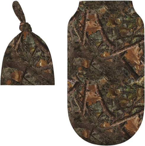 Camo Swaddle Blankets Newborn Receiving Blanket Baby Swaddle Wrap Soft Sleeping Sack for Baby Girls Boys...