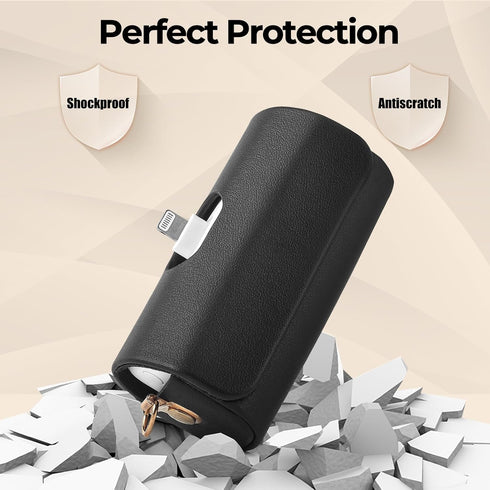 Case for iWALK LinkPod Portable Charger 3350mAh,4500mAh,4800mAh/for Anker 621 Nano Power Bank with Fashionable Chain Strap(Case Only)......