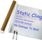 Static Whiteboard Wallpaper Roll, Portable Restickable Dry Erase White Board Wall Paper (16.5X196 in.) No Adhesive for Home Office Classroom...