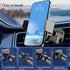 Flexible Cell Phone Holder Car, Phone Mount for Car Air Vent, Universal Auto Lock Car Phone Holder for iPhone Most Smartphone 4” - 6.7” (Black01)....