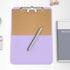 Hongri Plastic 8.5 x11 Clipboards, Purple A4 Clipboard Letter Size for Nurses, Students, Teacher, Office and School, Clip Board with Pen Holder an...