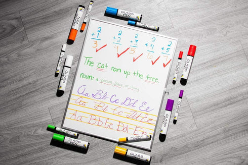 Glass Pen Window Marker: Liquid Chalk Pens for Glass, Whiteboard Markers with Washable Paint - Graduation, Car Windows, Mirror Pen, Storefront, We...