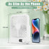 Travel Fan for Sleeping, Portable Fan for Travel Rechargeable with Digital Display, 100 Speed Wind Personal USB Fan with Variable Speed Knob, Smal...