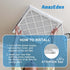 12x12x1 Air Filter MERV 8, AmazEden MPR 600 Pleated HVAC AC Furnace Dust Defense Air Filters Replacement (Exact Dimensions: 11 3/4"x11 3/4"x3/4") ...