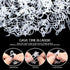 FANDAMEI 300 PCS Plant Support Clips, Tomato Clips, Plastic Garden Clips, Plant Ties, Trellis Clips, for Tomato Cucumber Flower Squash Vine, 1” In...