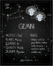 Posterizer 1 pcs-Astrology Posters-Zodiac Sign Gemini-Astrology & Zodiac Art-Astronomy- Gift for Steampunk Astrology Lovers-Living Room Bedroom De...