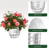 Self Watering Pots for Indoor Plants, Plant Pots Indoor 4/6 Inch, Small Plant Pots, Flowers Pots for Indoor Plants, Self Watering Planter for All ...