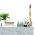 Bamboozled | Bamboo Toothbrush | BPA Free | Charcoal Infused Soft Bristles | Environmentally Friendly & Biodegradable | Set of 4 | with Bamboo Too...