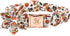Elegant little tail Dog Collar with Flower, Fall Dog Collar Thanksgiving Turkey Flower Collar Dog Girl Pet Collar Dog Collars for Medium Dog...