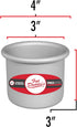 Fat Daddio's Round Cheesecake Pan, 3 x 3 Inch, Silver...