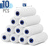 Bates- Foam Paint Roller Covers, 10 Pack, 4 Inch, Paint Roller 4 Inch, High Density Foam Roller Paint Covers, 4 Inch Paint Roller, Paint Rollers 4...