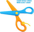 5 Pack Toddler Scissors, Safety Scissors For Kids, Plastic Children Safety Scissors, Dual-Colour Preschool Training Scissors For Cutting Tools Pap...