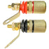CESS Amplifier Terminal Connector Binding Post Banana Plug Jack Socket (4 Pack)...