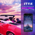 YiLaie Car Lights Interior, Multicolor Music Car Strip Light Under Dash Lighting Kit with App Control, USB Neon Interior Lights for Ambient Lighti...