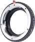 Haoge Manual Lens Mount Adapter for Leica M LM Lens to Olympus and Panasonic Micro Four Thirds MFT M4/3 M43 Mount Camera...