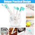 8 Pcs Small Cleaning Brushes for Household, Tiny Cleaning Tools Detailed Cleaning Brushes Crevice Tiny Cleaning Brush for Window Detail Small Clea...