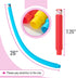 Mr. Pen- Pop Tubes Sensory Toys, 6 Pack, Large, Pop Tubes, Pop Tube, Pop Tubes Fidget Toys, Fidget Tube, Sensory Tubes for Toddlers, Tubes for Kid...