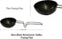Essential Non-stick Hard Anodized Tadka Frying Pan with Wire Handle, Spice Heating Pan, Temper Pan - Black, 11 inch...