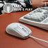 Perixx PERIMICE-209M 3 Button USB Wired Mouse - Optical - 1000 DPI - 5.9 Ft Cable - Beige...