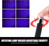 1 PC Car Roof USB LED Starry Sky Projector Light, Rotating Adjustable Pattern Romantic Decorative Lamp, Portable Mini Plug-and-Play Ambient Light,...