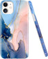 JAHOLAN Compatible with iPhone 11 Case Gold Glitter Sparkle Marble Design Clear Bumper TPU Soft Rubber Silicone Cover Phone Case for iPhone 11 - P...