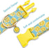 Faygarsle Cute Dog Collar for Girls Boy Dogs Soft Fancy Pet Collar with Lemon Design Ideal Yellow Green Summer Dog Collar for Small Medium Large D...