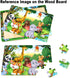 Puzzles for Kids Ages 3-5, Wooden Jigsaw Puzzles 24-30 Pieces for Toddler Children Learning Educational Puzzles 3 4 5 6 Year Toys for Boys and Gir...