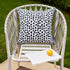 Outdoor Pillow Covers 20x20 Set of 2 Black Polka Dot Outdoor Waterproof Decorative Pillow Cases Summer Outdoor Sofa Bed Cushion Covers Home Decor ...