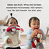 Genius Baby Toys 9" Caterpillar Teether, Teething Toy for Babies and Infants...