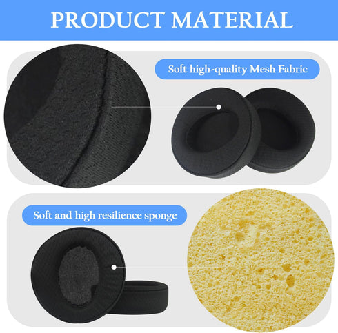 Quick Fit Replacement Earpads Sweatproof Ear Cushions for Sony MDR-XB950BT XB950B1/XB950N1/XB950AP Wireless Headphones,Ear Pads with Breath Mesh&I...