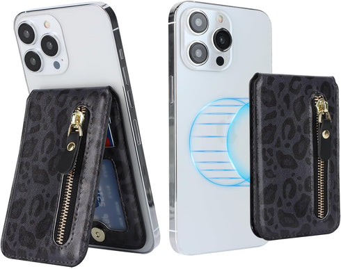 Cavor for Magsafe Wallet,Apple Magsafe Wallet with Adjustable Stand,Magnetic Wallet for iPhone 14 Pro Max/14 Pro/15/14 Plus/13/12,Magsafe Card Hol...