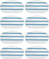 8 Pack Pur Steam Mop Pads Compatible with PurSteam ThermaPro 10-in-1 and 211 Steam Mop Cleaner Microfiber Pur Steam Mop Replacement Pad Washable R...