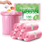 2 Gallon 130 Counts Small Trash Bags Garbage Bags by RayPard, fit 6-7.5 Liter Waste Basket, 1.6-2 Gal Strong Trash Can Liners for Home Office Kitc...