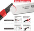 Japanese Pull Saw Hand Flush deep Cutting Trim Saw 10-2/5 Inch ?265MM) SK-5 Steel Blade Razor Fine Teeth Saw with Non-slip Rugged curved Handle Id...