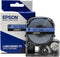 Epson LABELWORKS 209BBPX Genuine PET (Polyester) Tape Cartridge - Black on Blue Label Maker Tape - 3/8" (9MM) Wide, 30'...