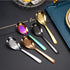 5 PCS Soup Spoon,Stainless Steel Spoon, Mirror Finish Spoons,Kitchen Serving Spoons,Dessert Spoon,Coffee spoon?Ice Cream Spoons for Soup Rice Tea ...
