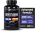 Benfotiamine 300mg | 200 Capsules | Fat Soluble Thiamine Vitamin B1 | Supports Overall Health | Non-GMO | Gluten Free...