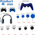 30 PCS Video Game Themes Cake Toppers Headset Ball Game Controller Cake Decoration for Game Theme Birthday Party Cake Decoration (Blue)...
