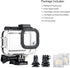 60M(196ft) Waterproof Housing Case for GoPro Hero 8 Black,Protective Underwater Diving Housing Shell with 2 Cold Shoe Adapters Bracket Accessories...