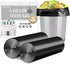 Black Small Trash Bags 4 Gallon, 100 Count Small Garbage Bags Bathroom Trash Bags Black Trash Bags Trash Can Liners Mini Trash Bags Trash Bags Uns...